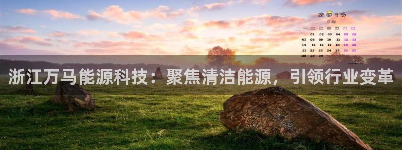 新宝gg创造奇迹登陆:浙江万马能源科技:聚焦清洁能源,引领行