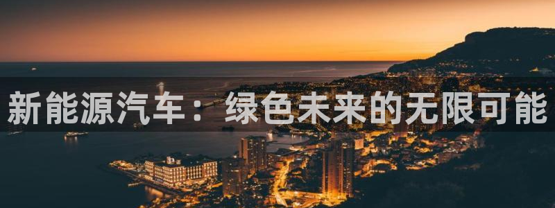 新宝一gg测速：新能源汽车：绿色未来的无